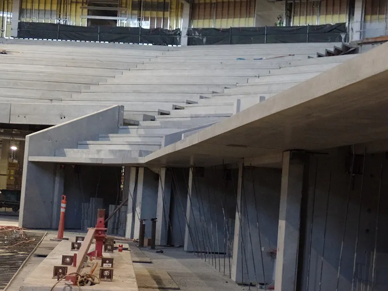 Chase Arena, San Francisco, CA. Precast concrete project photo 1