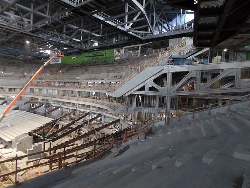 Chase Arena, San Francisco, CA. Precast concrete project photo 2