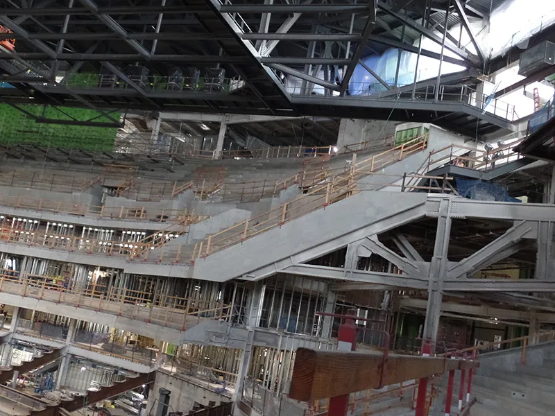 Chase Arena, San Francisco, CA. Precast concrete project photo 6