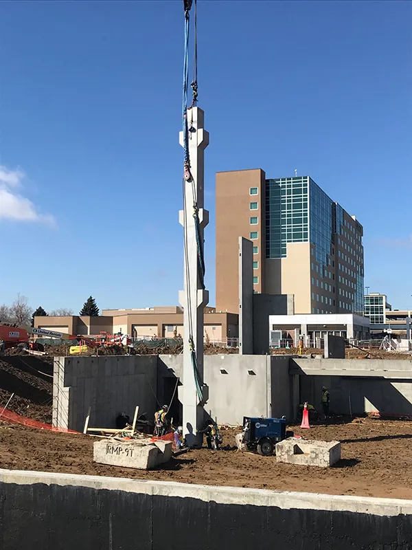 Legacy Fitzsimons Parking Garage, Aurora, CO. Precast concrete project photo 5