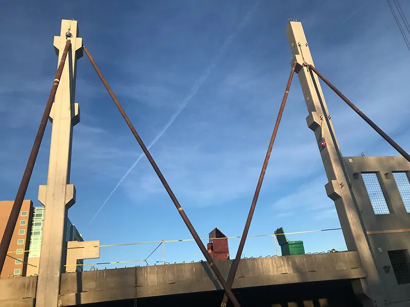 Legacy Fitzsimons Parking Garage, Aurora, CO. Precast concrete project photo 1