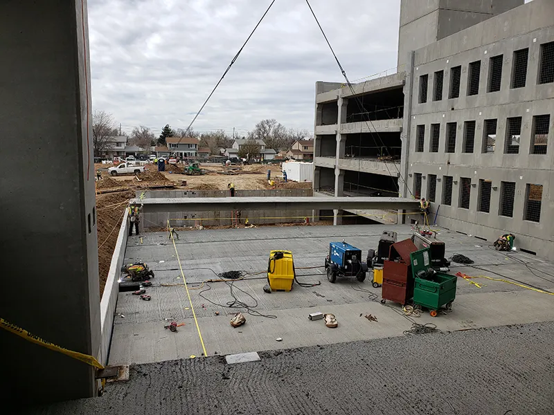 Legacy Fitzsimons Parking Garage, Aurora, CO. Precast concrete project photo 2