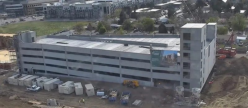 Legacy Fitzsimons Parking Garage, Aurora, CO. Precast concrete project photo 4