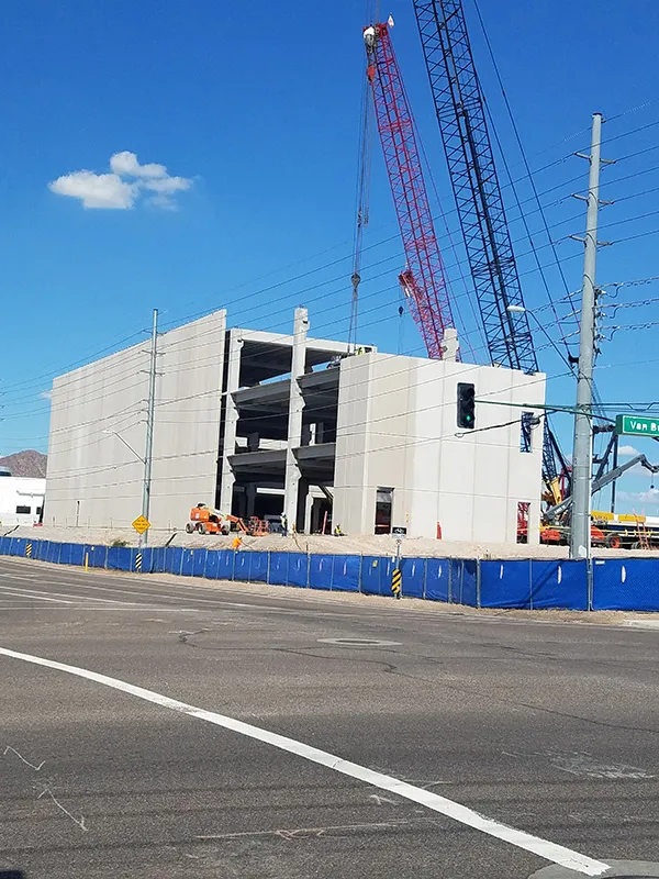 Iron Mountain Data Center, Phoenix, AZ. Precast concrete project photo 1