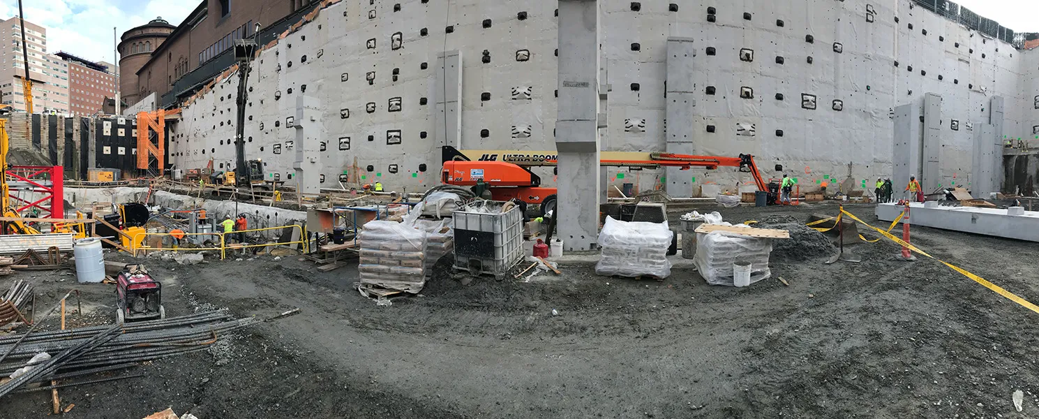 PennFIRST Patient Pavilion Parking Structure, Philadelphia, PA. Precast concrete project photo 3
