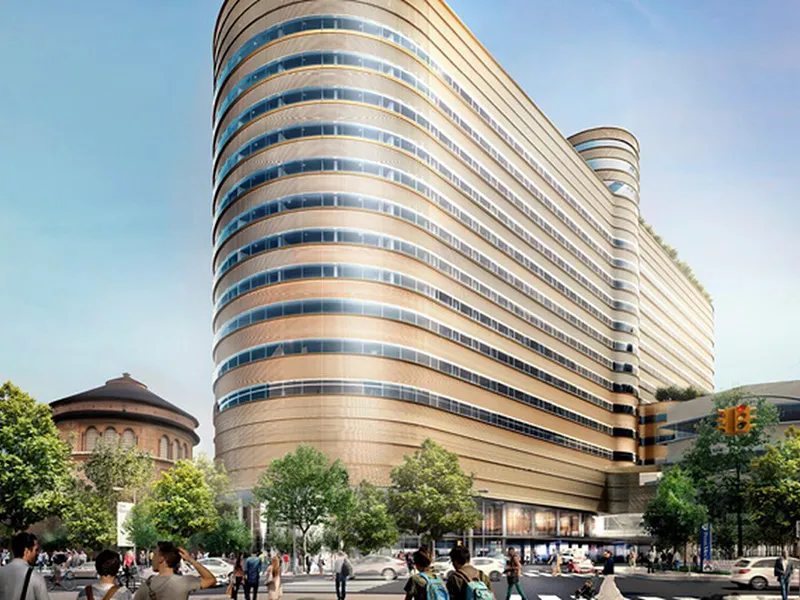 PennFIRST Patient Pavilion Parking Structure, Philadelphia, PA. Precast concrete project photo 6
