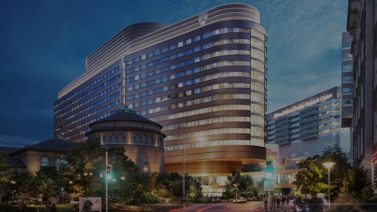 PennFIRST Patient Pavilion Parking Structure precast concrete structure in Philadelphia, PA
