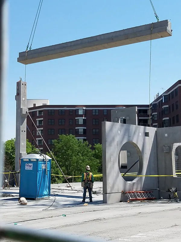 Swedish Hospital Parking Garage, Englewood, CO. Precast concrete project photo 2